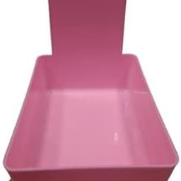 DENTAL TOOL Organiser Trays,Plastic Denture Trays with Clip for Dental Lab Clinic Material Organizer,5 Pieces,Mix Colors-34