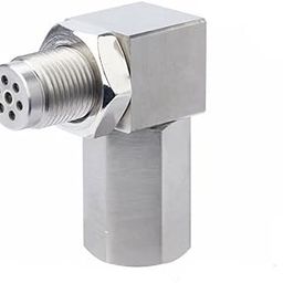 PRITZKER O2 Oxygen Sensor Extender,PRITZKER 90 Degrees Design Oxygen Sensor Spacer Engine Light Adapter Accessories M18*1.5-26