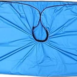 EXCLUZO Hair Cutting Cape Salon Cape Gown Hair Salon With Snap Closure For Barber Use At Home Or Salon Stylist Hairdressing Blue-image-9