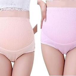 Cotton Maternity Underwear High Waist Pregnancy Panties for Women Over Bump100% Stretchable Cotton Briefs Hipster Style Full Coverage & Post-Delivery Hygiene 3 to 10 Month-picture-12