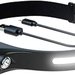 HARMIK LED Headlamp Rechargeable, 1200 Lumens, 230° Wide Beam, Motion Sensor, 5 Modes, Waterproof, for Camping and Hiking-picture-16