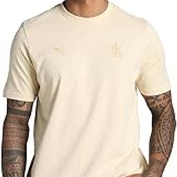 Puma Men's Cotton Slim Fit Official IPL 2025 Royal Challengers Bangalore Classic T-Shirt-image-3