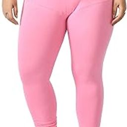 Women’s Plus Size Cotton Lycra Full Length Churidar Leggings with High Waist Full Elastic Waistband | Casual Ethnic Wear-image-42