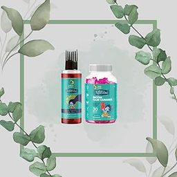 Lakshmi Krishna Natural Biotin Hair Growth Kit (onion oil-200ml, gummies-30Nos) ||Get Longer, Stronger Hair Optimal Results||-image-12