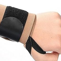 Merishopp Wrist Workout Brace Weightlifting Wrist Wrap for Dumbbell Gym Weightlifting Left-image-85