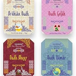 Nyassa Middle Eastern Collection | Buy Oudh Golab | Abeer | Qamar Combo & Get 1 Free Arabian Oud | Buy 3 get 1 Free | All 75 GM-38