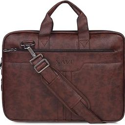 XaVi Messenger Bag - Laptop Bag for Men | PU Leather Expandable Office Bag for Men | Shoulder Bag for Laptop or Tablet | Sleek, Durable | Supports Laptop Up-to 15.6 inches (Tan)-image-72