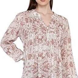 Floral Print Womens Tunic-image-63
