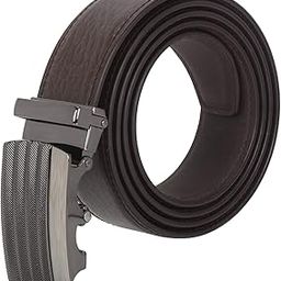 Men's PU Leather Auto Lock Belt-image-26