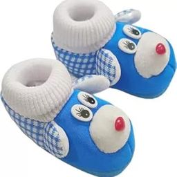 3 To 10 Months Baby Boys & Girls Teddy Sky Baby Booties-picture-38