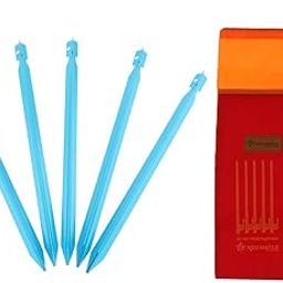 CALANDIS™ 5Pcs 23Cm Aluminum Blue Tent Nails with Tent Pegs Nails Storage Bag | Tent & Canopy Accessories | Tents & Canopies | & Hiking | Outdoor Sports-image-36