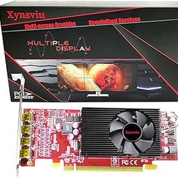 Xynsviu Radeon HD 6570 2G GPU Support 4 Monitor Mini-DisplayPort Outputs Video Card, Computer Low Profile Graphics Card (miniDP to VGA or DVI or HDMI) (miniDP to HDMI)-image-70