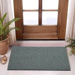 VNQ! 16x24 Inch Rubber PVC Water Absorbing Front Floor Mat | Door Mats for Home Entrance Large | Door MatsRugs for Office, Bedroom & Kitchen | Anti Slip Paydan/Foot Mat | Grey-image-30