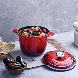 Le Creuset- Rice Pot & Inner Lid 18 Cerise-17
