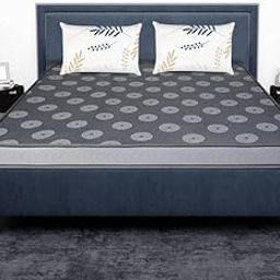 Feather sleep Dual Comfort Memory Foam Mattress | 2 Layered Firm Support Dual Side Useable Hard & Soft Foam Gadda | HD High GSM Knitted Fabric | Single Size Bed Mattresses | Grey, 72X30X4 Inches-23