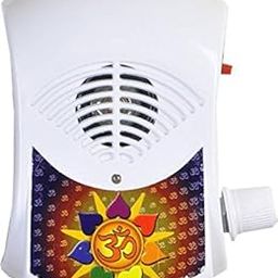 KUNYA® 22 in 1 Mantra Chanting Pooja Bell Electric Light Continious Sound Spiritual Devotional Bell (Multicolour) Pack of 1-image-42