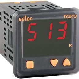 SELEC 3 digit 7 segment LED Single display Single set point temperature controller size : 48 x 48mm-2