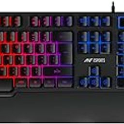 Ant Esports KM500W Gaming Backlit Keyboard and Mouse Combo, LED Wired Gaming Keyboard, Ergonomic & Wrist Rest Keyboard, Programmable Gaming Mouse for PC/Laptop/Mac- World of Warships Edition – Black-image-116