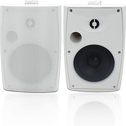 STUDIOFINIX 6.5 Inch Outdoor Speakers Wall-Mounted 400W White - Weatherproof and High-Performance Audio Solution-image-14