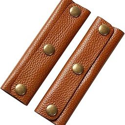 2Pcs Luggage Handle Wraps Handbag Handle Covers for Tote Bag Suitcase Wallet Brown-31