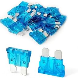 RBOKO 20Pcs 15 Amp Standard Car Fuses, Automotive Replacement Fuses (ATO/APR/ATS), Mini Blade Style Fuses Compatible with RV, Automotive, Trucks, Motorcycle, Camper, SUV, Boat(15 AMP/32V)-picture-18