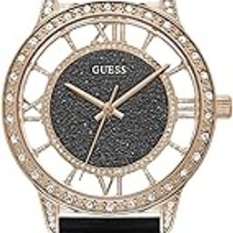 Leather Black Dial Women Analog Watch - Gw0376L2-image-93