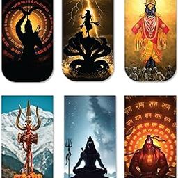 Divine Sanatani Magnetic Bookmark Set of 6 | Bookmarks for Book Readers, Book Mark Gifts for Book Lovers | Book Marks for Books | Gift for Readers-image-92