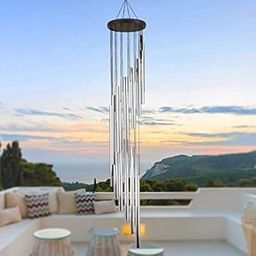 Paradigm Pictures Wind Chimes for Home || Home Decor Items (Silver Color)-image-8