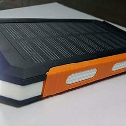EN-VOLANT 1D66 Orange-White Compass Charger Power Case Powerbank Kits DIY Dual USB Solar-15