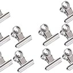 HEAVENGLOW 10Pcs Nail Pinching Clips C Curve Nails Pinchers Alloy Clamps Silver-image-9