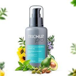 Trichup Pro Scalp Nourishing Hair Oil - 100 ml | Blend of Algae & Rosemary Oil | Deeply Hydrate Overall Scalp | Ultimate Frizz Control | Prevent Hair Breakage & Stimulates Blood Circulation in Scalp-image-1