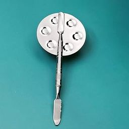 LOOM TREE Makeup Mixing Palette Blending Tools Finger Ring Makeup Palette for Manicure with Makeup Spatula-17