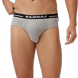 Pack of 4 Men's Solid Cotton Fine Jersey Outer Elastic Briefs-image-7