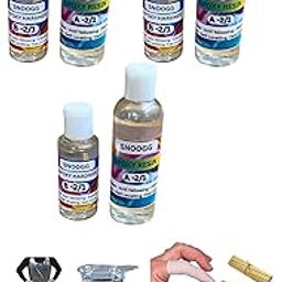 SNOOGG 150g x 3 Gram epoxy resin hardner kit! 2/1 Ratio- with various resin art essental add ons - 450 resin is crystal clear formula is engineered to be non-yellowing, self-levelling,-17