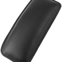 WANDF Car Door Armrest Pillow, Car Console Pad, Driver Side Console Knee Support Pad, Auto Center Console Foot Care Knee Legg Cover, Side Console Knee Support Pillow (Pack of 2) (Black)-picture-22