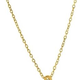 18k Gold Plated Small Letter Necklace for Women - Gift for Girls & Women | Waterproof & Anti-Tarnish Necklace (Initial S)-image-41