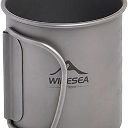 HEAVENGLOW Titanium Cup Camping Mug Coffee Mug Water Bottle Cup 200ML-image-30