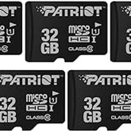 Patriot Memory LX Series Micro SD Flash Memory Card 32GB 5 Pack PSF32GMDC105-image-2
