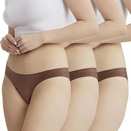 Natural Balance Women's Seamless Bikini Briefs - Lightweight, Soft Modal Fabric, Breathable No-Show Underwear for Everyday Comfort- Pack of 3-picture-21