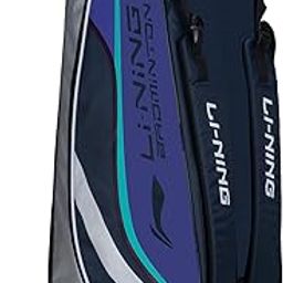 Li-Ning Panther Double Zipper Polyester Badminton Kit Bag | Stash Pocket | Ample Storage | Unisex - Men, Boys, Girls, Women-image-50