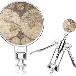 Vintage World Map Corkscrew-image-54