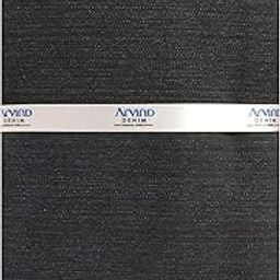Men's and Women Unstitched Cotton Stretchable Jeans Cloth 1.30 m Denim Fabric (Carbon Black, Free Size)-picture-33
