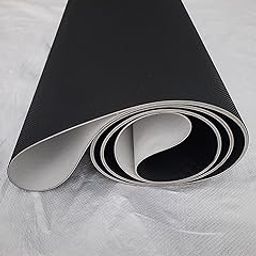 Generic Treadmill Belt (102 x 16 inch) Black Flat Belt for Treadmill-29