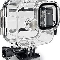 FitStill Waterproof Case for Go Pro Hero 11 Balck Mini Action Camera,60M/196FT Diving Protective Housing Shell for Hero 11 Black Mini Underwater Dive Case Shell with Mount Accessories Kit-image-12