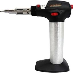 TORCH 3 In 1 Butane Soldering Iron Torch | 1300°C Jet Flame, 500°C Soldering & Hot Flow | Safety Lock & Electric Ignition | 6.25" (15.9 cm) Tall | Versatile Workshop Tool-image-5