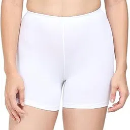Adira | Cycling Shorts for Women Under Dress | Shorts for Women| Women Tights Shorts | Soft & Comfy, Knitted Stretchy Fabric | Perfect Length to Ware Under Dress | Pack of 1-image-91