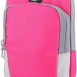VIZCO Mens Cross Body Bag Sports Running Armband Bag Case Cover Running armband Universal Waterproof Sport mobile phone Holder Outdoor Sport Phone (Color : Pink)-image-68