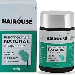 Hairouse NEW ! Natural Hair Building Microfibers (Natural Black) 6 Gms-picture-12