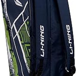 Li-Ning Raider Max Double Zipper Polyester Badminton Kit Bag (Blue , Large) | Unbreakable Zippers | Easy Mobility | Unisex - Men, Boys, Girls, Women-23