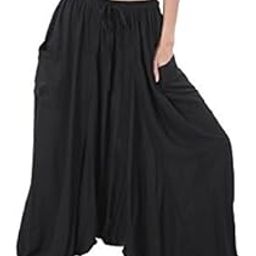 Men Women Summer Loose Baggy Hippie Boho Gypsy Harem Pants-image-38